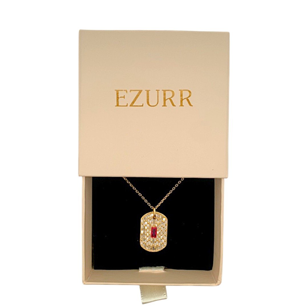 Valor Pendant Chain (Pure Silver) - Gold